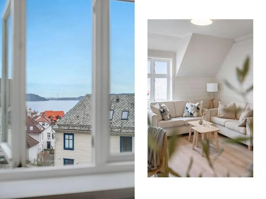Cozy & Modern Apartment In Historic Area Of Bergen